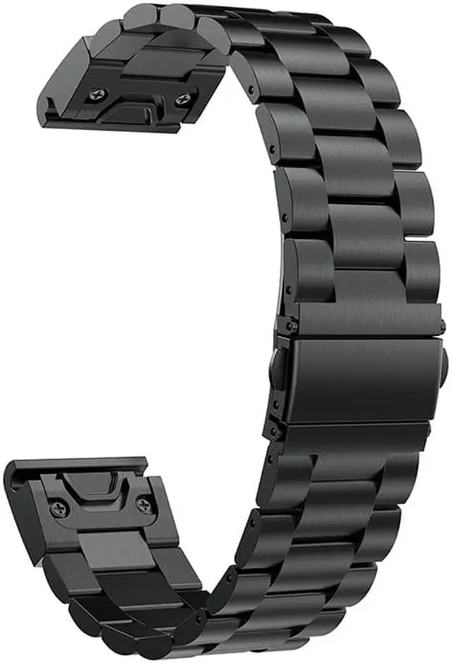 Alt view image 2 of 4 - Werleo Fenix 5S Band Quick Release Easy Fit 20mm Solid Stainless Steel Metal Bands Compatible for Garmin Fenix 5S / 5S Plus / D2 Delta S Smartwatch