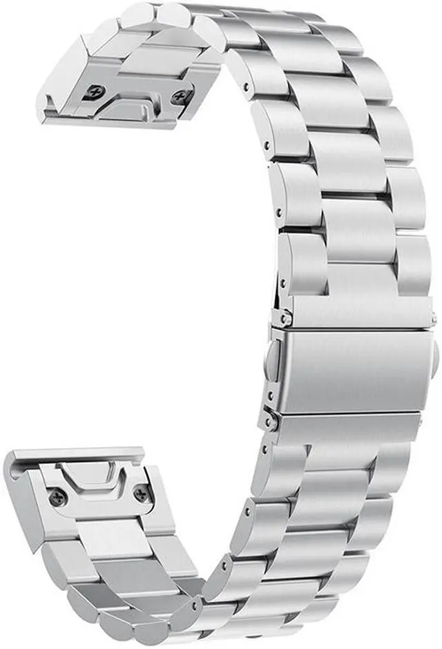 Alt view image 2 of 4 - Werleo Fenix 5S Band Quick Release Easy Fit 20mm Solid Stainless Steel Metal Bands Compatible for Garmin Fenix 5S / 5S Plus / D2 Delta S Smartwatch