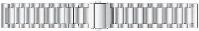 Alt view image 4 of 5 - Werleo Compatible for Garmin Vivoactive 3 Watch Band 20mm Stainless Steel Watch Strap for Garmin Forerunner 645 / Forerunner 245 / Samsung Galaxy Watch 42mm / Galaxy Watch Active 40mm Smart Watch