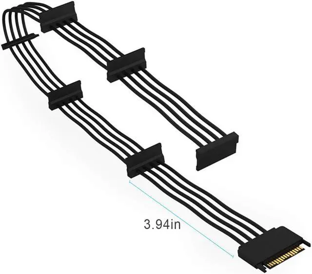 Alt view image 7 of 7 - WERLEO PCIe SATA Card 6 Port with 6 SATA Cables and a SATA Power Splitter Cable, 6 Gb/s PCIe SATA Controller Expression Card with Low Profile Bracket, Boot as System Disk Support 6 SATA 3.0 Devices