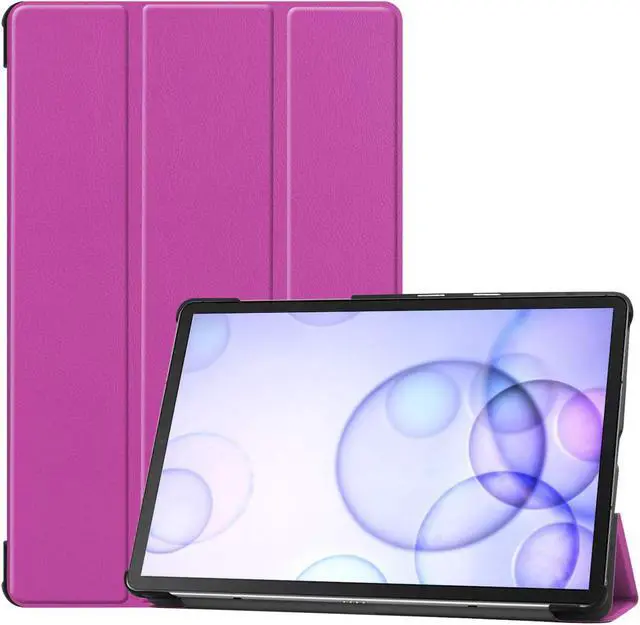 Main image of Werleo Slim Case for Samsung Galaxy Tab S6 10.5 inch 2019 Model SM-T860 Wi-Fi / SM-T865 LTE / SM-T867 Verizon - Supports S Pen Wireless Charging - Ultra Thin Tri-Fold Stand Cover Auto Sleep Wake
