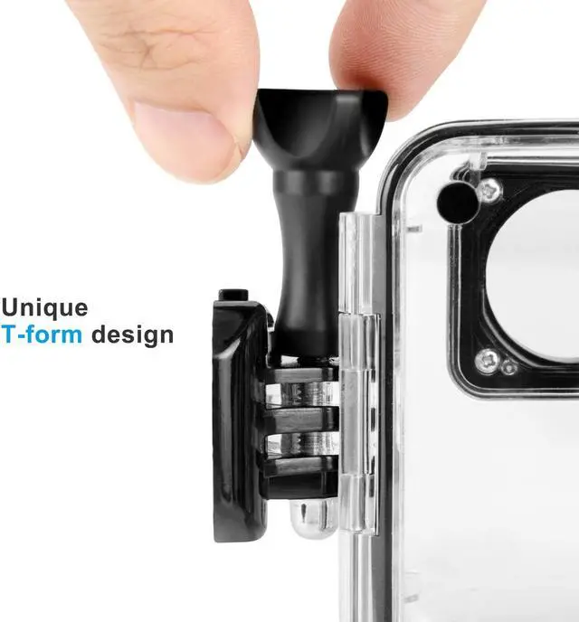 Alt view image 5 of 7 - Werleo 40mm Discovery 4K Diving Protective Case for Xiaomi 4K / Yi 4K+ / Yi Lite / YI 40m with Bracket