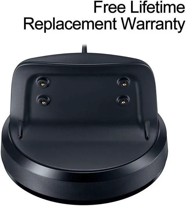 Alt view image 5 of 7 - for Gear Fit 2 Charger / Gear Fit 2 Pro Charger (2-Pack) Replacement Charging Dock Cradle for Samsung Gear Fit 2 R360 / Gear Fit 2 Pro R365 Smart Watch