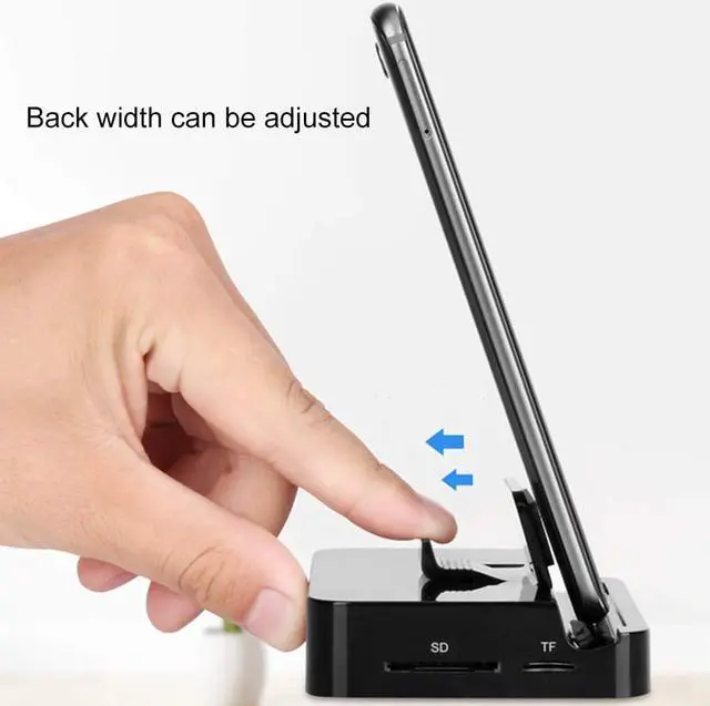 Alt view image 6 of 7 - 7 in 1 USB C Hub with HDMI Type-C PD Charging SD TF Card Reader 2 USB 3.0 Ports USB C to HDMI Aluminum Typc Adapter for Huawei Mate10 / Pro / P20 / Pro Samsung S8 S8+ S9 S9+