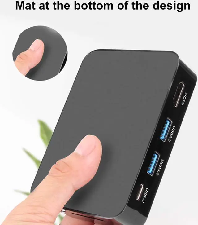 Alt view image 5 of 7 - 7 in 1 USB C Hub with HDMI Type-C PD Charging SD TF Card Reader 2 USB 3.0 Ports USB C to HDMI Aluminum Typc Adapter for Huawei Mate10 / Pro / P20 / Pro Samsung S8 S8+ S9 S9+