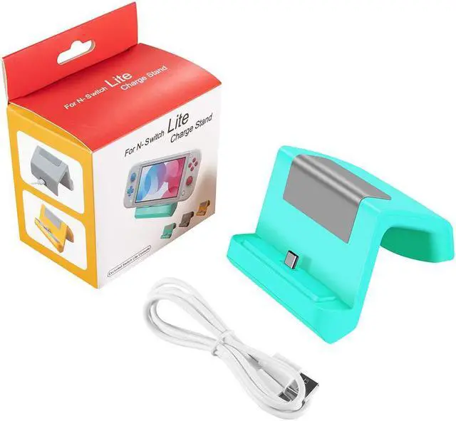 Alt view image 6 of 6 - Nintendo Switch Dock Mini Portable Charging Stand with USB Type C Port Replacement Charging Dock Station for Nintendo Switch and Switch Lite