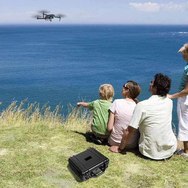 Alt view image 6 of 6 - Hard Carrying Case Compatible for DJI Mavic 2 Pro / Mavic 2 Zoom Fly MoreCombo(Upgrade Edition)