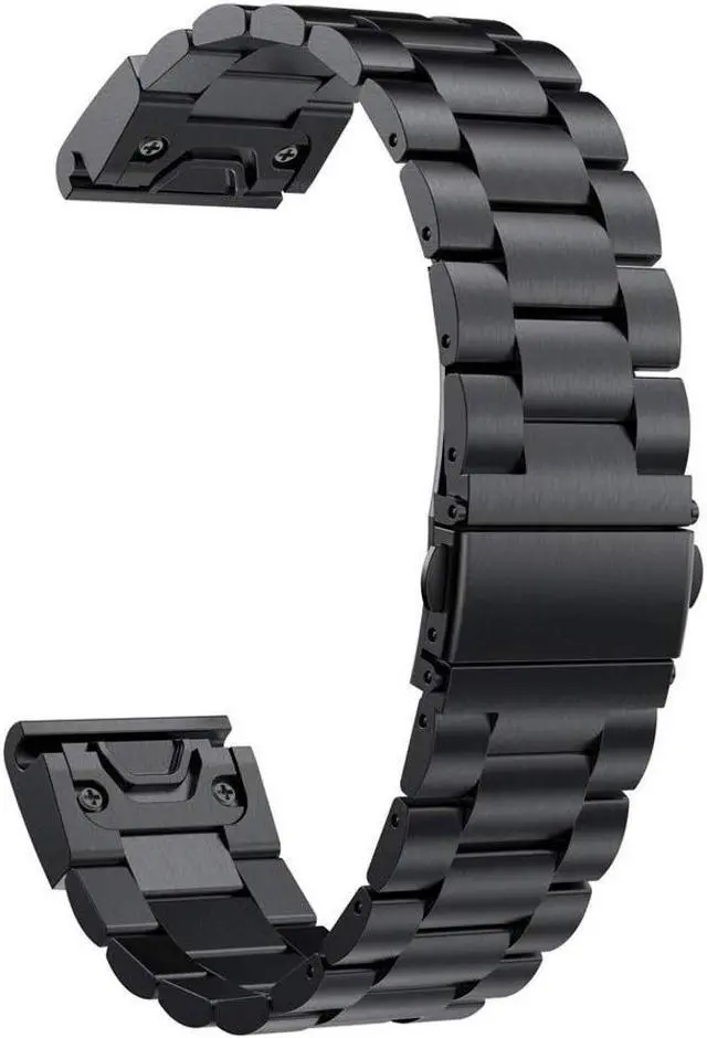 Alt view image 4 of 7 - Fenix 5S/Fenix 6S Watch Band 20mm Quick Fit Stainless Steel Metal Replecement Wristband Strap for Garmin Fenix 5S / Fenix 5S Plus