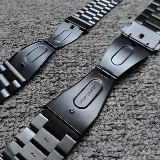 Alt view image 6 of 7 - Fenix 5S/Fenix 6S Watch Band 20mm Quick Fit Stainless Steel Metal Replecement Wristband Strap for Garmin Fenix 5S / Fenix 5S Plus