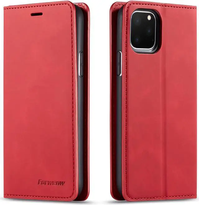 Main image of iPhone 11 Pro Max Wallet Case Premium Leather iPhone 11 Pro Max Folio Flip Case with Kickstand Card Holder Slots Shockproof Protective Cover for Apple iPhone 11 Pro Max 6.5 inch