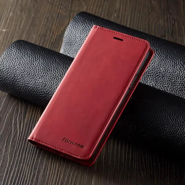 Alt view image 5 of 6 - iPhone 11 Pro Wallet Case Premium Leather iPhone 11 Pro Folio Flip Case with Kickstand Card Holder Slots Shockproof Protective Cover for Apple iPhone 11 Pro 5.8 inch
