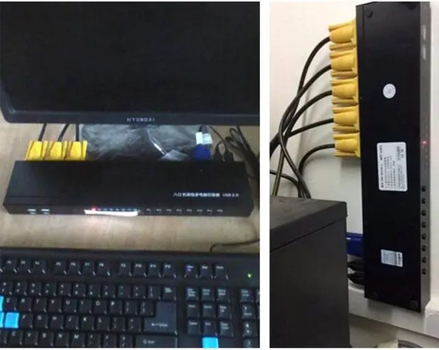 Alt view image 4 of 7 - USB VGA KVM Cable 10 Feet Connect with KVM Switches USB Keyboard / Mouse Cable and Monitor Cable 3M