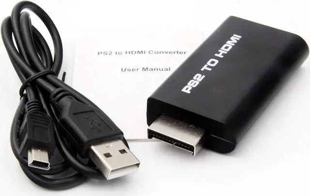 Alt view image 2 of 4 - PS2 to HDMI Converter Supports All PS2 Display Modes With 3.5mm Audio Converter