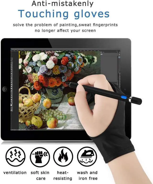 Alt view image 4 of 6 - Stylus Pens for Touch Screens Fine Point Active Stylus Pen Rechargeable Compatible with Ipad iPhone Android and Tablet Capacitive Stylus for Writing Drawing
