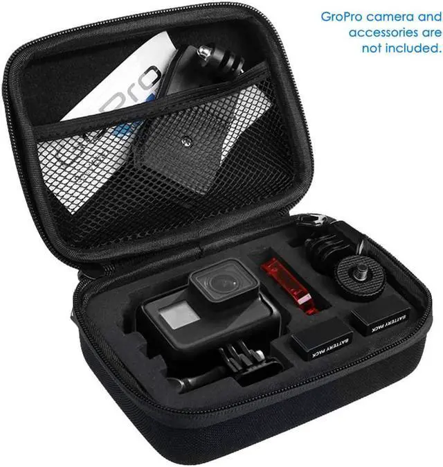 Alt view image 2 of 6 - Protective Carrying Case for GoPro Hero 6 Hero 5 4 3 3+ 2 1 GoPro And Accessories Case Black