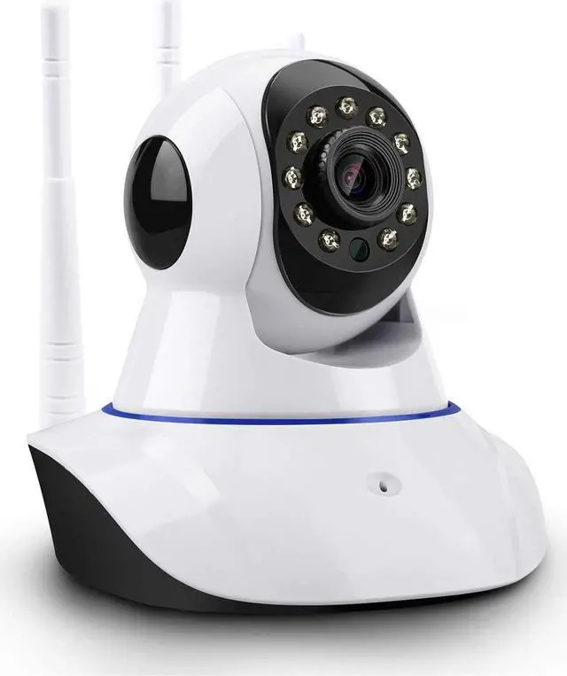 Main image of Dome Camera Pan / Tilt / Zoom Home Wireless IP Security Surveillance System 720p HD with Night Vision Remote Monitor with iOS Android App Motion Detection Indoor Camera with Micro SD Card Slot