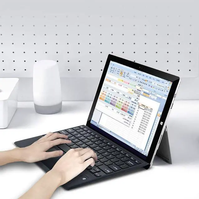 Alt view image 7 of 7 - Bluetooth Trackpad Keyboard Type Cover for Microsoft Surface Pro 7 / Surface Pro 6 / Surface Pro 5 2017 / Surface Pro 4 / Surface Pro 3 2014 Keyboard Case - Detachable Wireless Type Keyboard