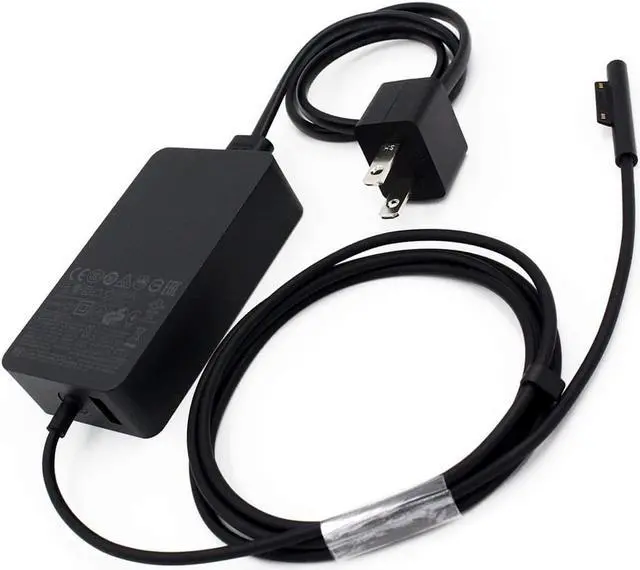 Alt view image 5 of 7 - 15V 2.58A 44W Charger for Micro-soft Surface Laptop Surface Pro X Pro 7 Pro 6 Pro 5 Pro 4 Surface Pro 3 Surface Go Book AC Adapter 1800 Power Supply Cord with 5V USB Charging Port and Power Cord