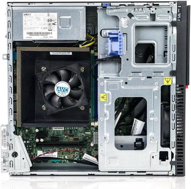 Alt view image 4 of 5 - Lenovo ThinkCentre M900 Small Form Factor SFF Desktop PC Intel Core i5 6th Gen 8GB NEW 512GB SSD Windows 10 Pro New Keyboard, Mouse,Power cord,WiFi Adapter