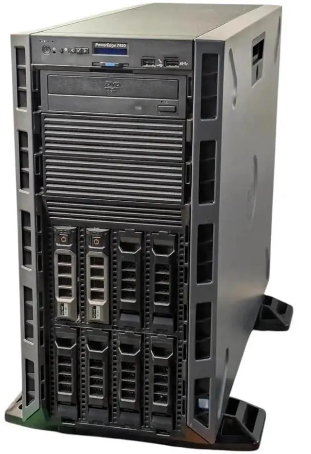 Alt view image 2 of 3 - Dell PowerEdge T430, 4U, 2 x Xeon E5-2620 v3 2.4Ghz, 128GB DDR4, 8x3.5" SAS, 8x4TB HDD, H330 RAID, 2x495W PSU