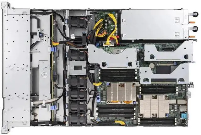 Alt view image 3 of 3 - Dell PowerEdge R440, 1U, 2 x Xeon Silver 4208 2.1Ghz, 64GB DDR4, 4x3.5" SAS, 2x4TB HDD, H330 RAID, 2xPSU