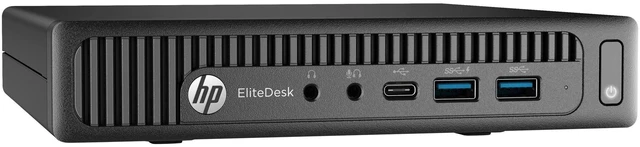 Alt view image 3 of 3 - HP Computer ProDesk 800 G2 Mini Windows 10 Pro Business Desktop Tiny PC | Intel Core i5 6500T Processor | 8GB DDR4 RAM | 240GB M.2 NVMe SSD | WIFI | Bluetooth | Wireless Keyboard and Mouse - Black