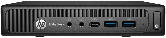 Alt view image 2 of 3 - HP Computer ProDesk 800 G2 Mini Windows 10 Pro Business Desktop Tiny PC | Intel Core i5 6500T Processor | 8GB DDR4 RAM | 240GB M.2 NVMe SSD | WIFI | Bluetooth | Wireless Keyboard and Mouse - Black