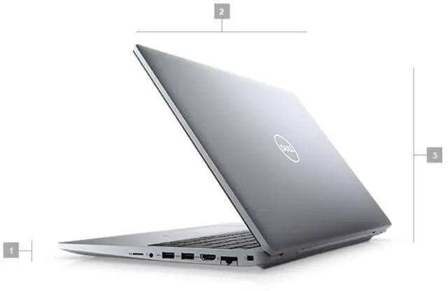 Alt view image 2 of 6 - Dell Latitude 5520 Laptop | 15.6" 1366x768 HD | Core i5 - 1135G7 - 1TB SSD Hard Drive - 16GB RAM | 4 cores @ 4.2 GHz Win 11 Pro Black