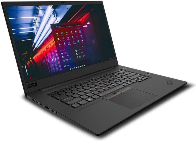 Alt view image 2 of 4 - LENOVO ThinkPad P1 Gen 1 15.6" Laptop, Intel Core i7-8850H 2.50GHz, 8GB RAM, 256GB SSD, Windows 10 Pro (Refurbished)