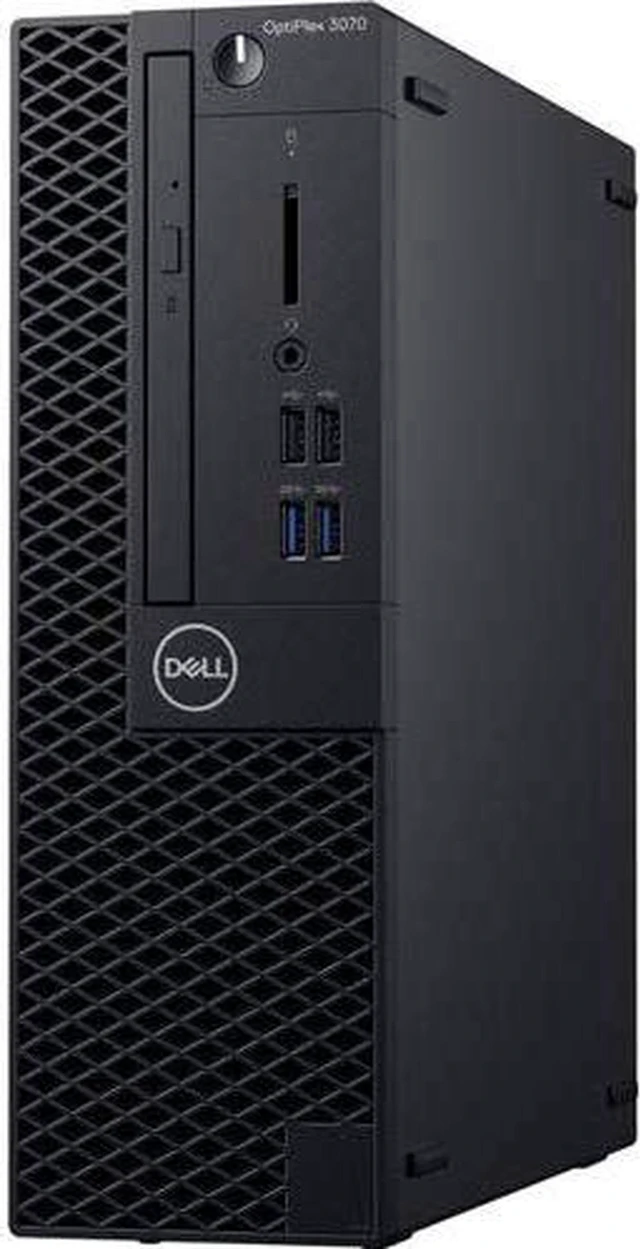 Main image of Dell OptiPlex 3070 Small Form Factor Desktop Computer, Intel Core i5-9500, 4GB RAM, 500GB HDD, Windows 10 Pro