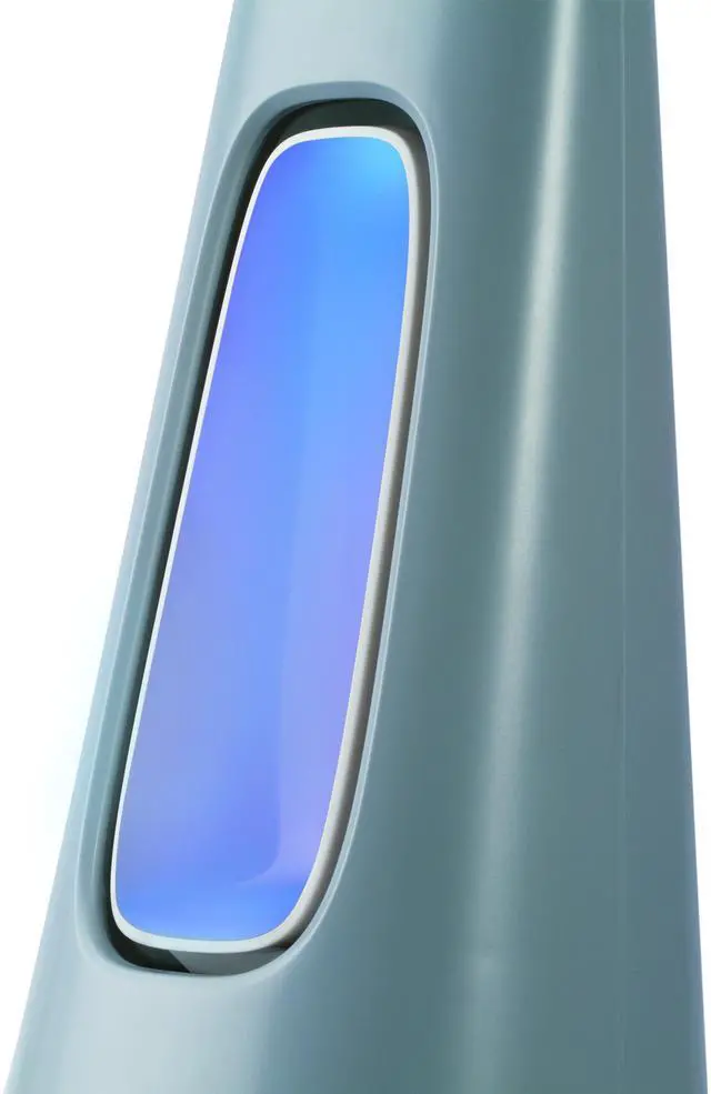 Alt view image 6 of 14 - OttLite F261G9-SHPR Cool Breeze Fan Lamp - 15" to 26.5" High - Gray