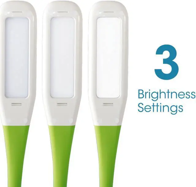 Alt view image 4 of 7 - OttLite Organize LED Desk Lamp | 3 Brightness Settings, Reduces Eye Strain, 2.1A USB Port | Great for Home, Office, Workshop, Dorm - OEM
