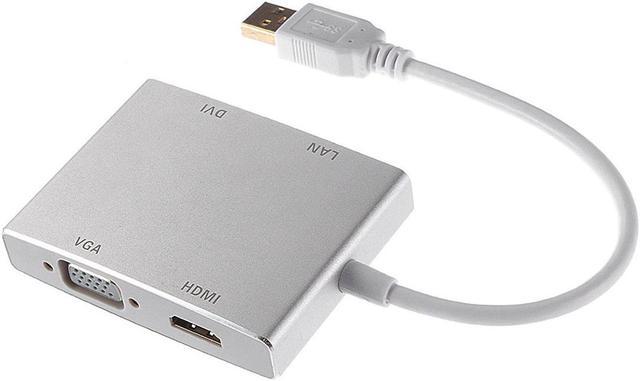 USB 3.0 to DVI or VGA Video Adapter (External Graphics)