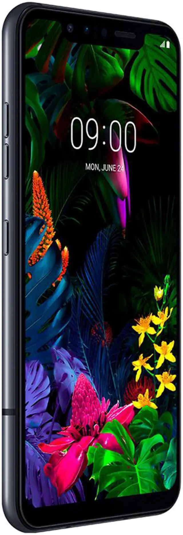 Alt view image 4 of 7 - LG G8S ThinQ (LM-G810EAW) 6GB / 128GB 6.2-inches LTE Dual SIM Factory Unlocked (Mirror Black) (International Version)