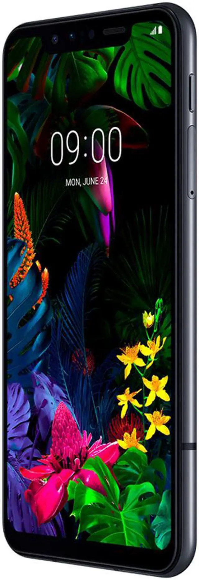 Alt view image 3 of 7 - LG G8S ThinQ (LM-G810EAW) 6GB / 128GB 6.2-inches LTE Dual SIM Factory Unlocked (Mirror Black) (International Version)