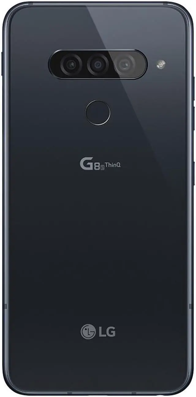 Alt view image 7 of 7 - LG G8S ThinQ (LM-G810EAW) 6GB / 128GB 6.2-inches LTE Dual SIM Factory Unlocked (Mirror Black) (International Version)