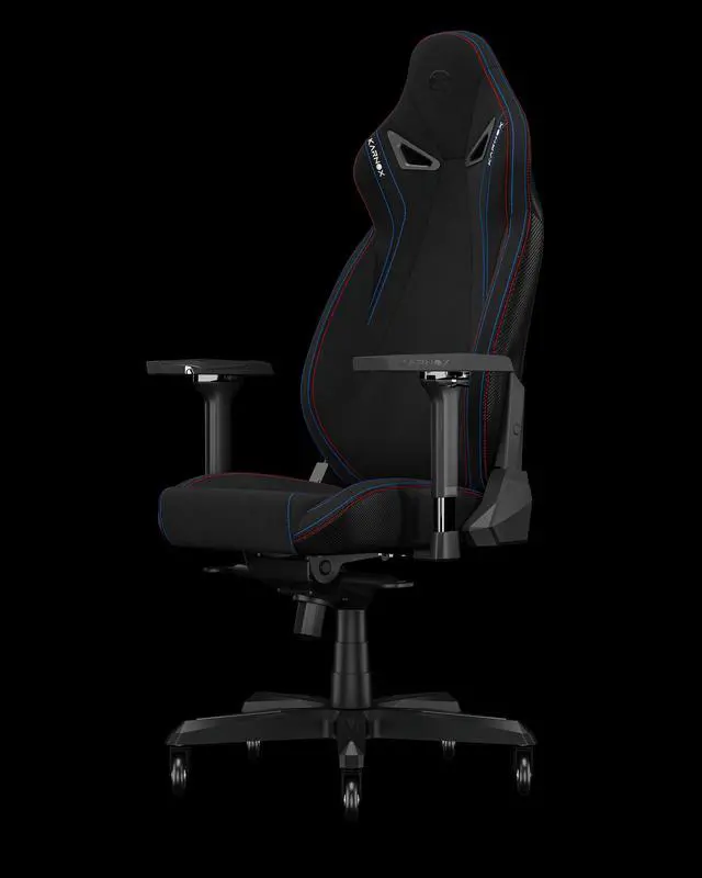 Alt view image 5 of 6 - KARNOX Assassin Gaming Chair Ergonomic Office Desk Chair Highback Video Game Chair Backrest and Seat Height Adjustable Swivel Executive Task Chair Suede Fabric with Headrest