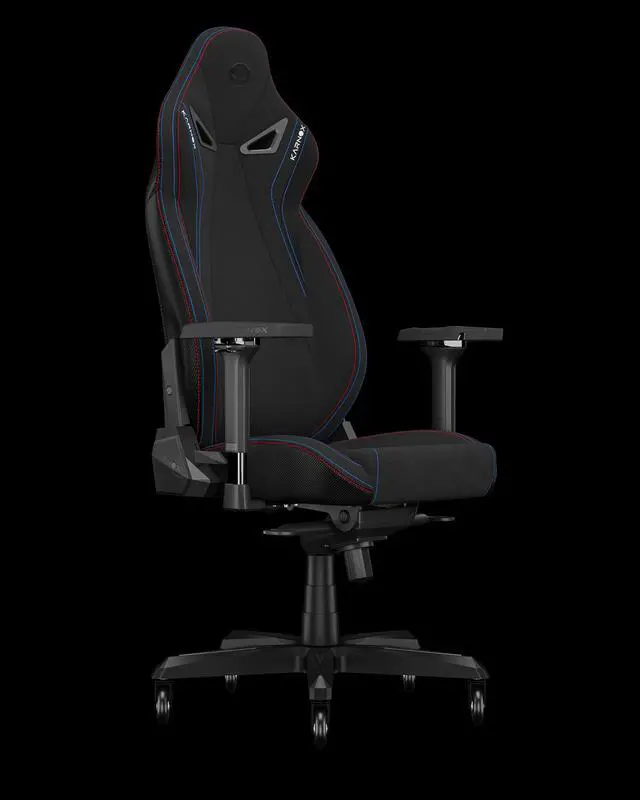 Alt view image 2 of 6 - KARNOX Assassin Gaming Chair Ergonomic Office Desk Chair Highback Video Game Chair Backrest and Seat Height Adjustable Swivel Executive Task Chair Suede Fabric with Headrest