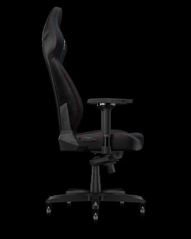 Alt view image 3 of 6 - KARNOX Assassin Gaming Chair Ergonomic Office Desk Chair Highback Video Game Chair Backrest and Seat Height Adjustable Swivel Executive Task Chair Suede Fabric with Headrest