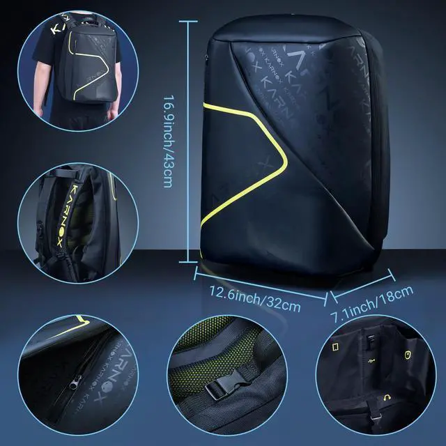 Alt view image 2 of 5 - Karnox Computer bag