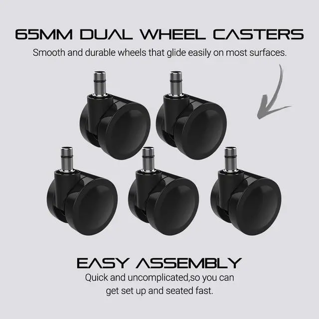 Alt view image 6 of 7 - KARNOX Legend TR Game Chair Ergonomic Office Desk Chair High Back Executive PC Chair with Headrest and Lumbar Support and 360¡ãDegree Swivel for Big and Tall Adults Cloth Light Grey