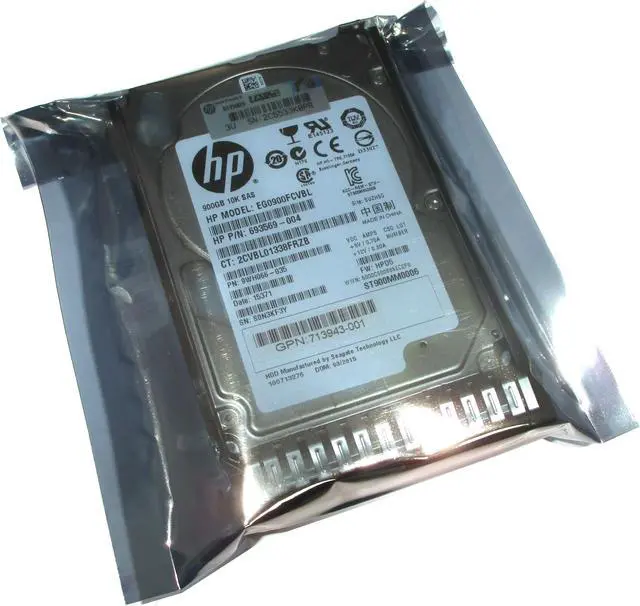 Alt view image 2 of 2 - Hewlett-Packard 653971-001 900GB SAS 6GB/S 10K RPM HP ENT