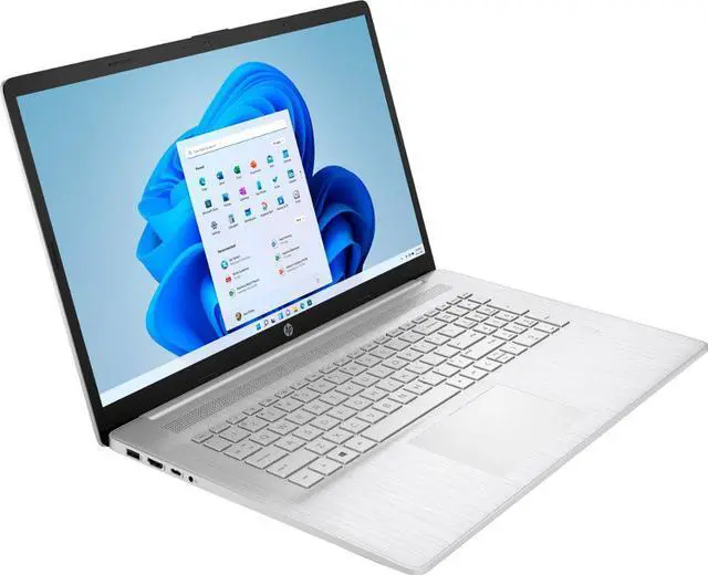 Alt view image 3 of 6 - HP 17.3" Custmized Laptop | AMD Ryzen 5 5500U(beats i5-1135G7) | Fingerprint reader |8GB DDR4 RAM 512GB  SSD | IPS FHD Display | Wi-Fi | Windows 10 | Silver