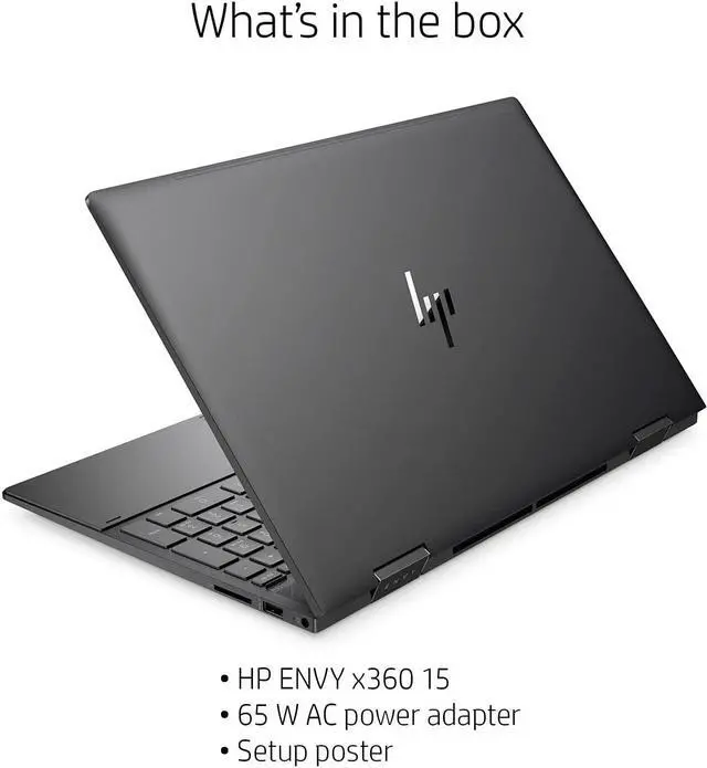 Alt view image 6 of 7 - HP ENVY x360 15.6" 2-in-1 IPS FHD Touchscreen Custmized Laptop | AMD Ryzen 7 5700U(Beats Intel i7-1065G7) | 16GB DDR4 RAM 1024GB  SSD | Fingerprint reader | Backlit KB | WiFi 6 | Win 10 Home | Black
