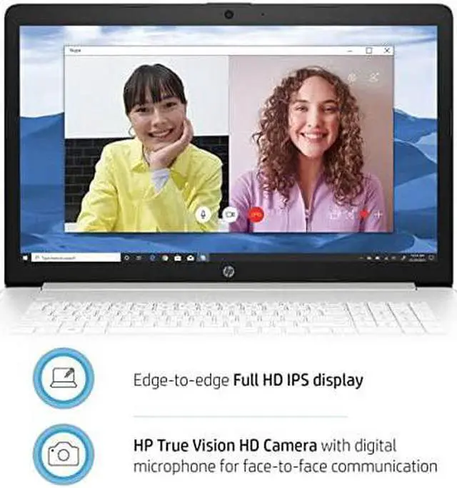Alt view image 5 of 5 - HP 17.3" FHD IPS Customized Laptop | 11th Gen Quad-Core Intel Core i5-1135G7(Beats i7-8500) | 12GB DDR4 RAM 1024GB  SSD  | Iris Xe Graphics | Backlit KB | Windows 11 Home | Silver