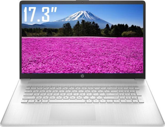 HP 17 Laptop, 17.3” HD+ Display, 11th Gen Intel Core i3-1125G4 Processor,  16GB RAM, 512GB SSD, Wi-Fi, HDMI, Webcam, Windows 11 Home, Silver 