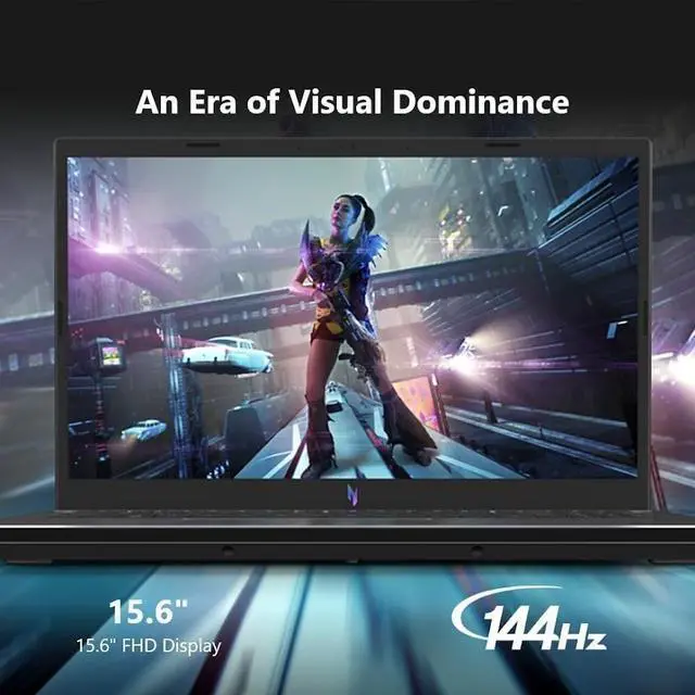 Alt view image 2 of 7 - Acer Nitro V Gaming Laptop, 15.6" 144Hz FHD IPS Display, Intel 14 Core i9-13900H(Up to 5.40 GHz), 64GB DDR5 2TB SSD, GeForce RTX 4060, Backlit KB, RJ-45, Win11 Pro