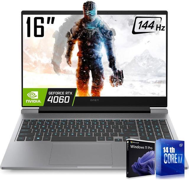 Main image of HP OMEN Gaming Laptop, 16.1" 144Hz FHD Display, Intel Core i7-14650HX(16 cores, up to 5.20 GHz), GeForce RTX 4060, 64GB DDR5 2TB SSD, 1-Zone RGB Backlit KB, Wi-Fi 6E, RJ-45, Thunderbolt 4, Win11 Pro
