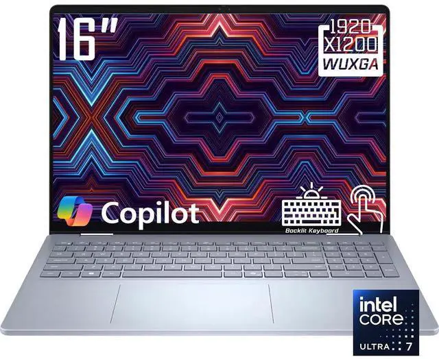 Main image of Dell Plus 2-in-1 AI Copilot PC Business Laptop, 16" FHD+ Touchscreen Display, Intel Core Ultra 7 256V(Up to 4.8GHz), 16GB LPDDR5X 1TB PCIe 4.0 SSD, Backlit Keyboard, Windows 11 Home