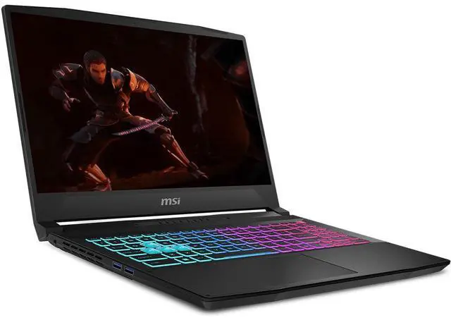 Alt view image 5 of 7 - MSI Katana 15 HX 15.6 165Hz QHD Gaming Laptop, Intel 24-Core i9-14900HX(Up to 5.8 GHz), NVIDIA Geforce RTX 5070 with 8GB GDDR7, 32GB DDR5 1TB PCIe 4.0 SSD, 4 Zone RGB KB, RJ-45, Win11 Home